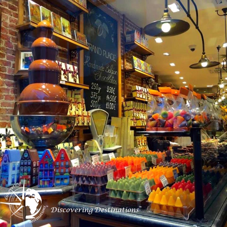 Discovering chocolates - Bruges