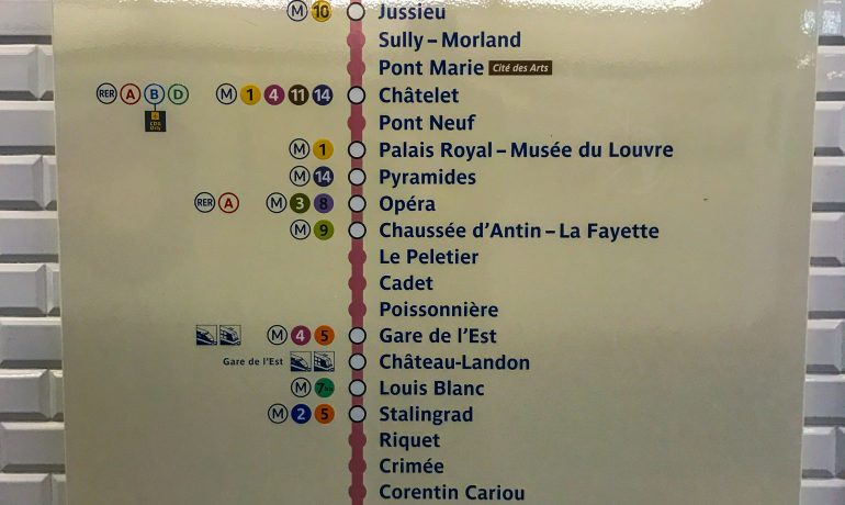 Paris Metro Line