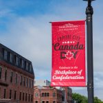 Charlottetown Canada Day celebration banner