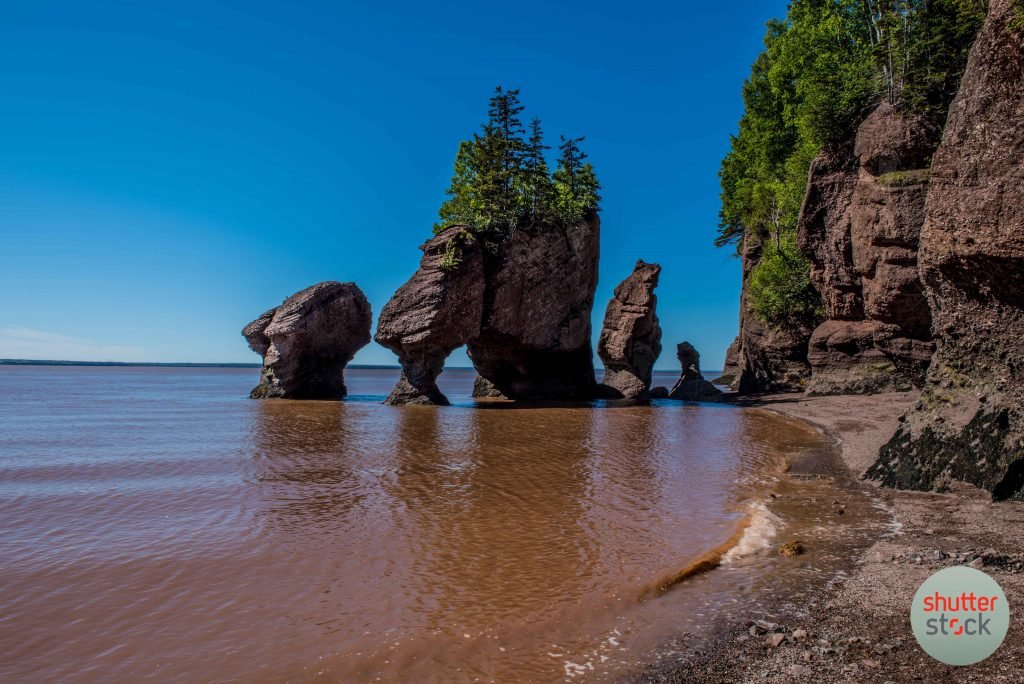 New Brunswick road trip - Hopewell Rocks