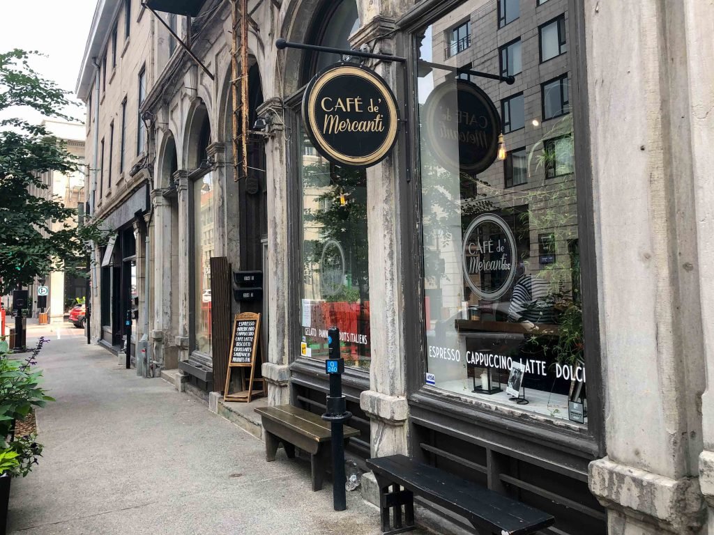 Old Port Montreal in one day - Cafe de Mercanti