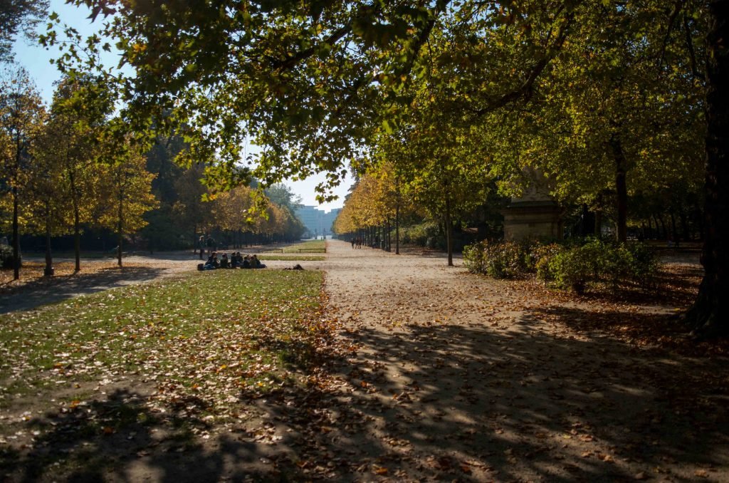 Inside Bruxelles Park