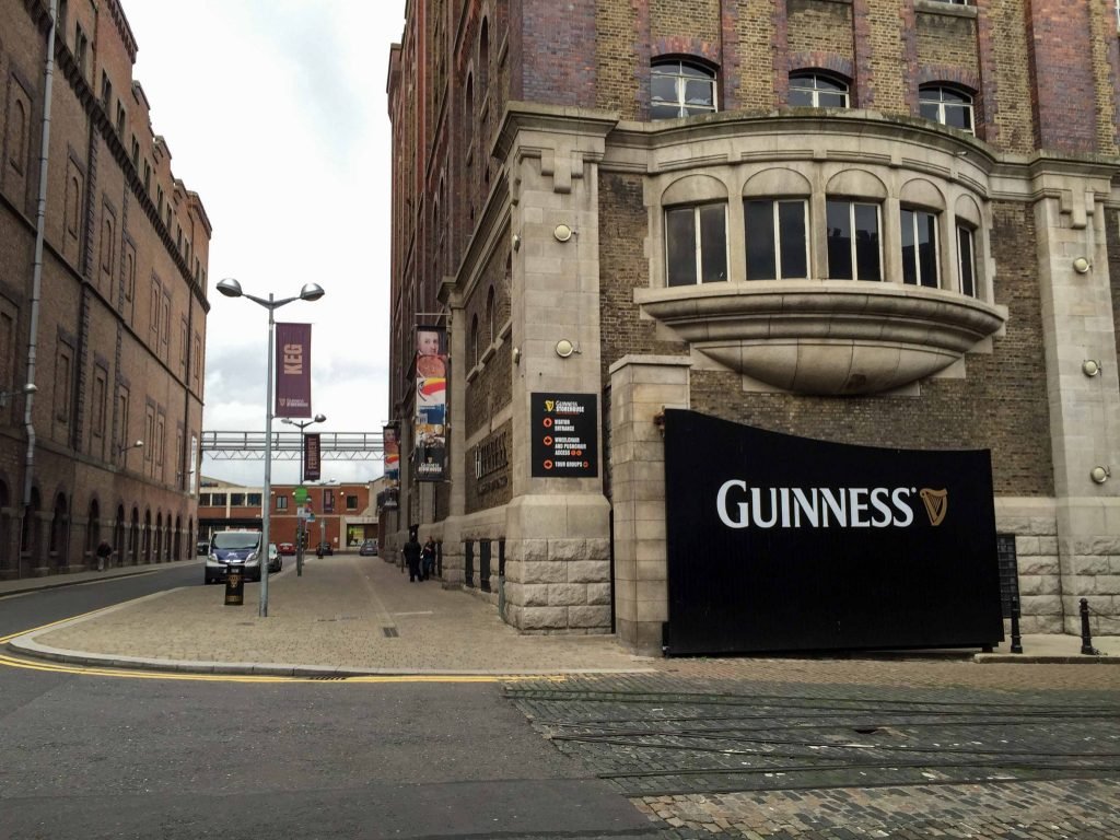 Guinness factory in Dublin Ireland