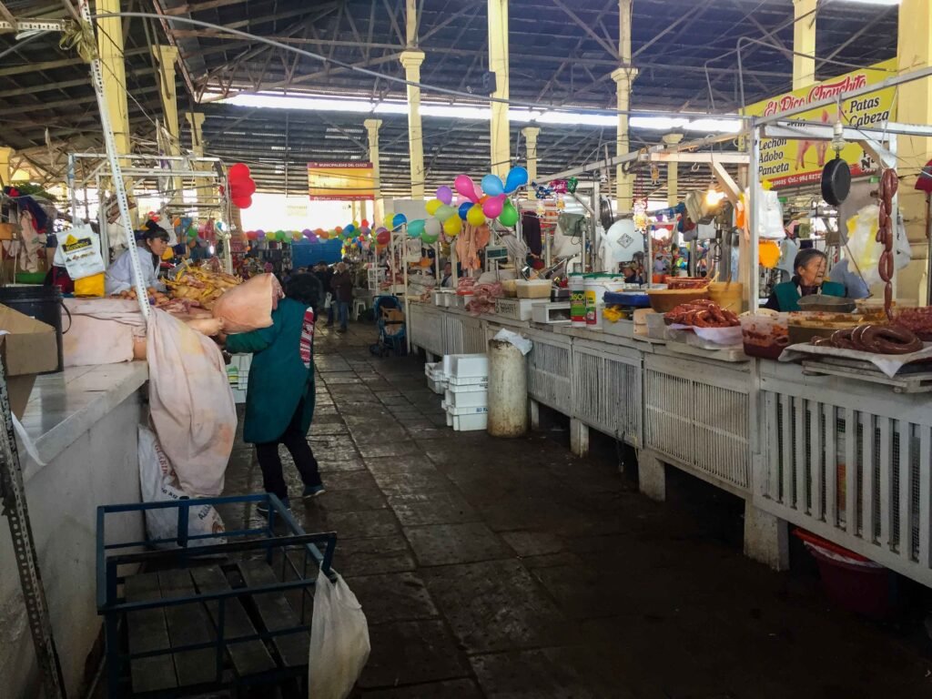 Cusco Peru San Pedro Market