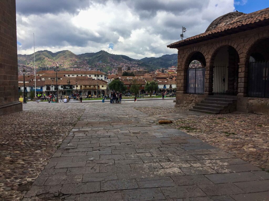 Cusco Peru plaza de armas