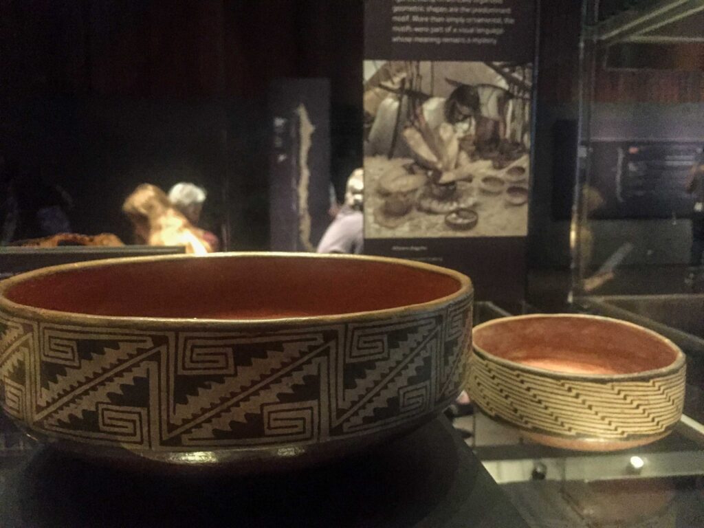 Artifacts at the Precolumbian museum