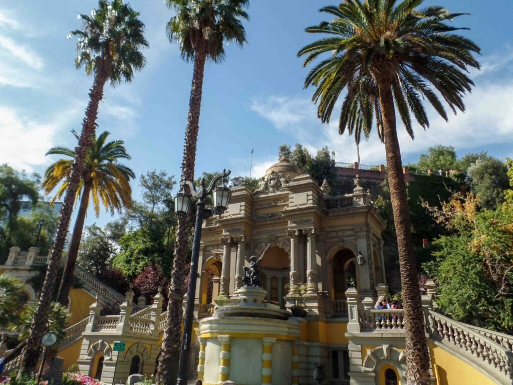 Santa Lucia Park in Santiago Chile