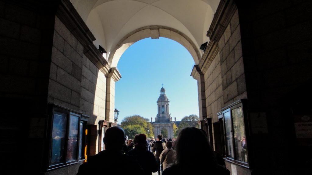 Trinity college main entrance