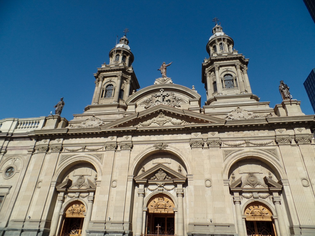 Santiago Metropolitan Cathedral, Plaza de Armas, Santiago