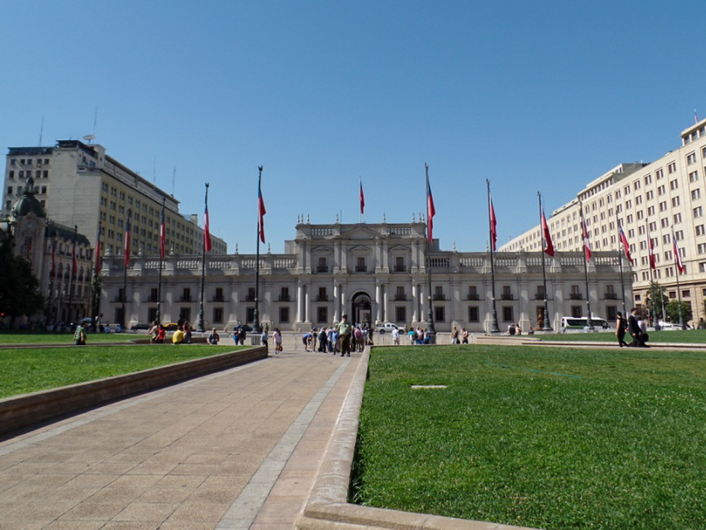La Moneda in Santiago Chile