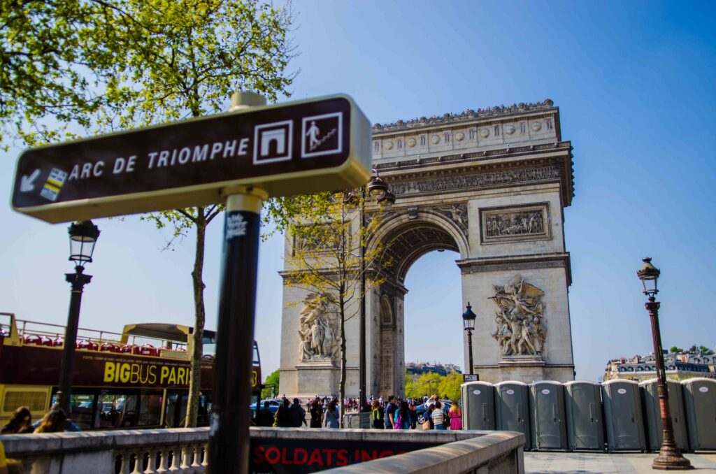 Paris France blog Arc de Triomphe