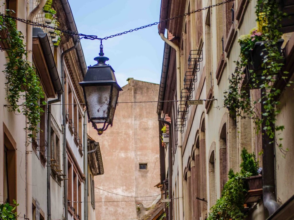 Strasbourg narrow streets