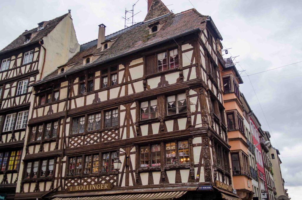 Strasbourg narrow streets